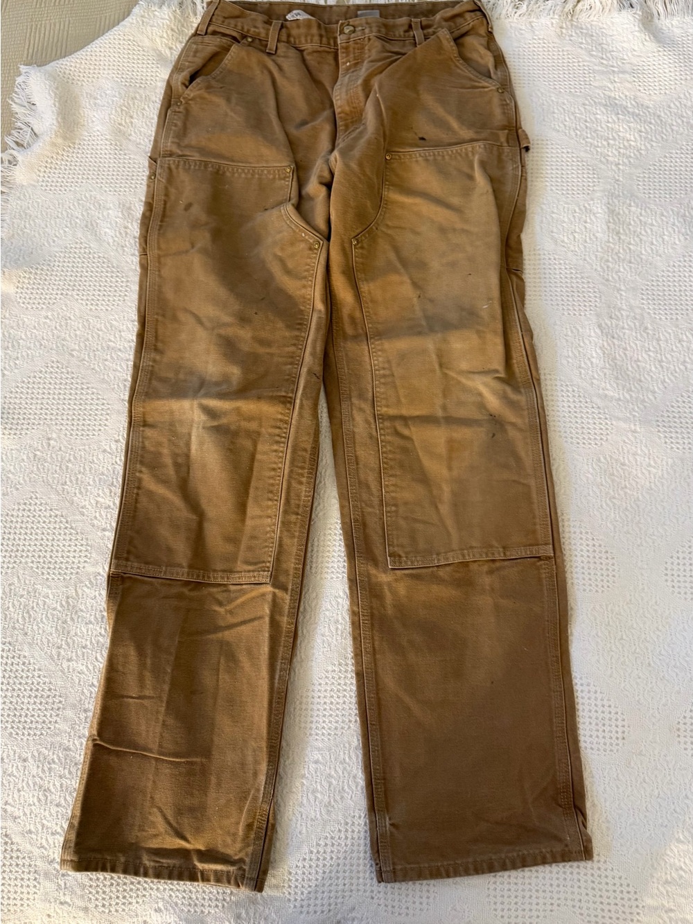 Carthartt vintage Men's Cargo Pants in Brown - Durable Workstyle Trousers